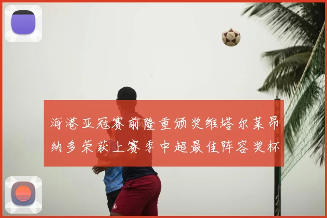 海港亚冠赛前隆重颁奖维塔尔莱昂纳多荣获上赛季中超最佳阵容奖杯