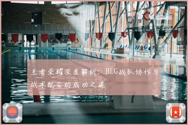 王者荣耀深度解析：BLG战队协作与战术配合的成功之道