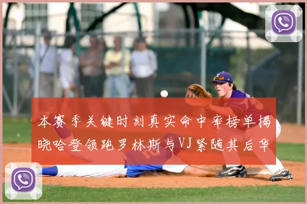本赛季关键时刻真实命中率榜单揭晓哈登领跑罗林斯与VJ紧随其后华子位列第四